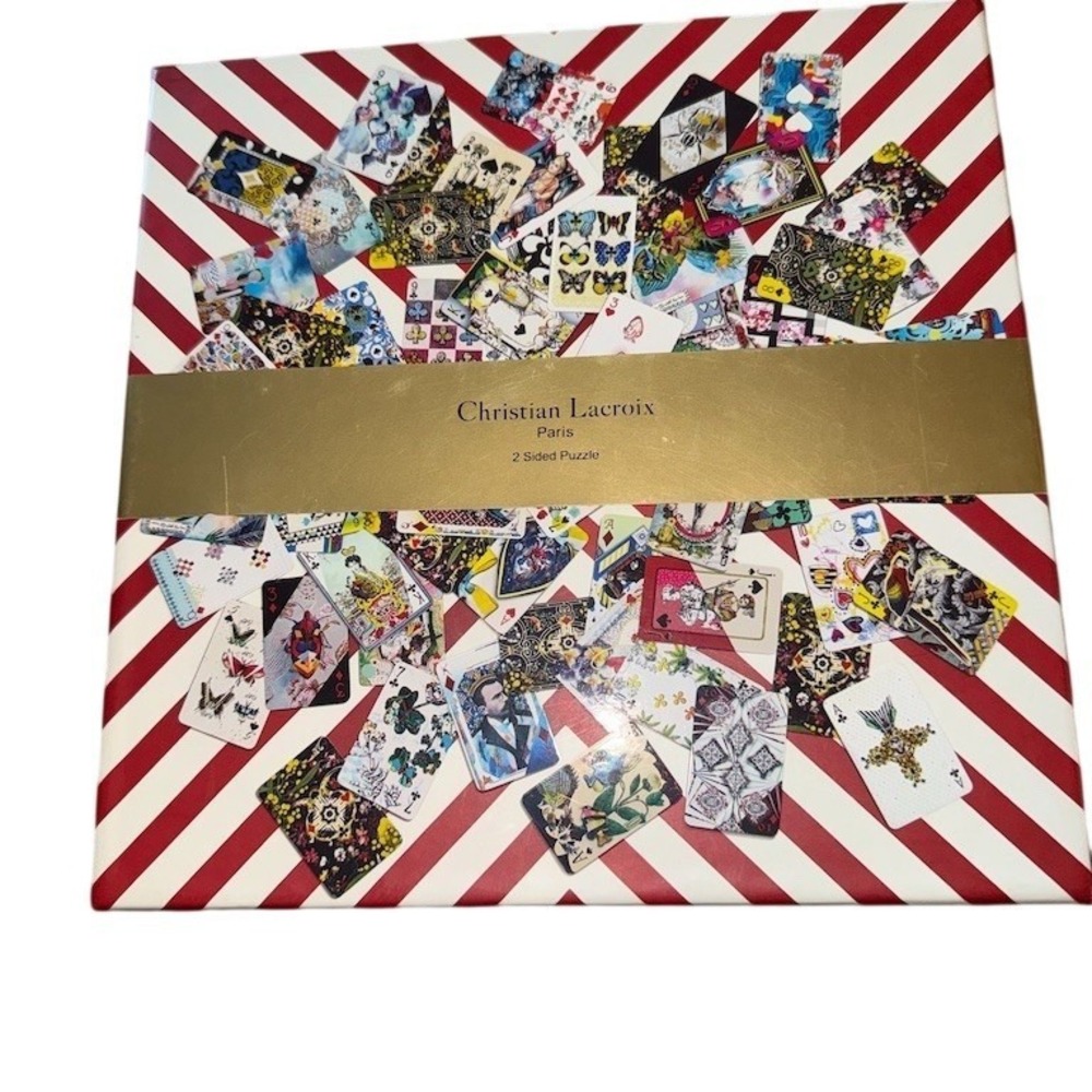 Christian‎ Lacroix Paris Maison de Jeu Double-Sided Jigsaw Puzzle 250pc Art